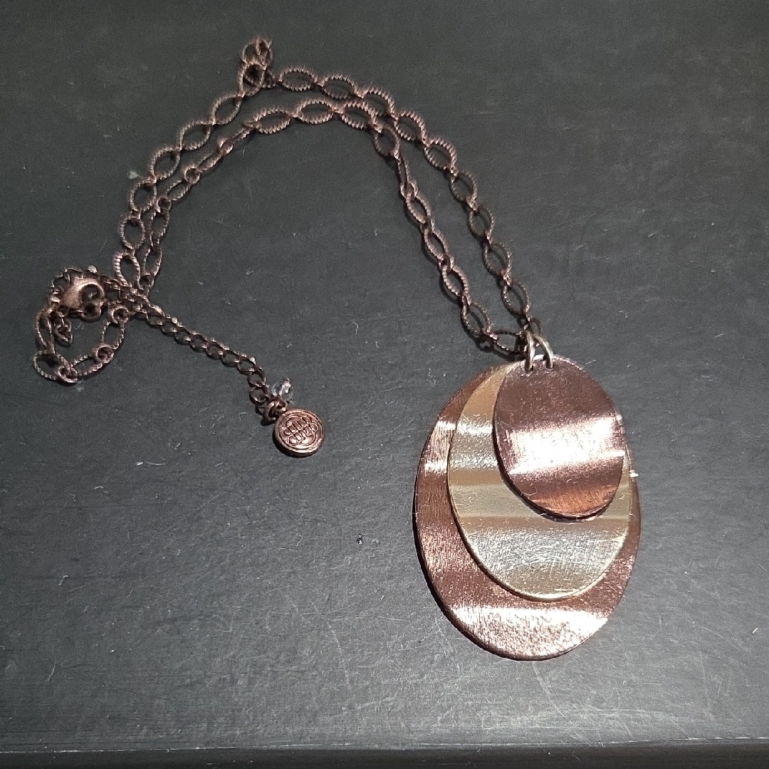 Bill Blass Rose Gold-Tone Layered Necklace